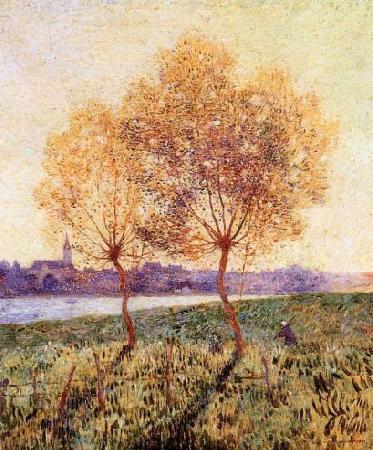 unknow artist The Banks of the Loire oil painting picture